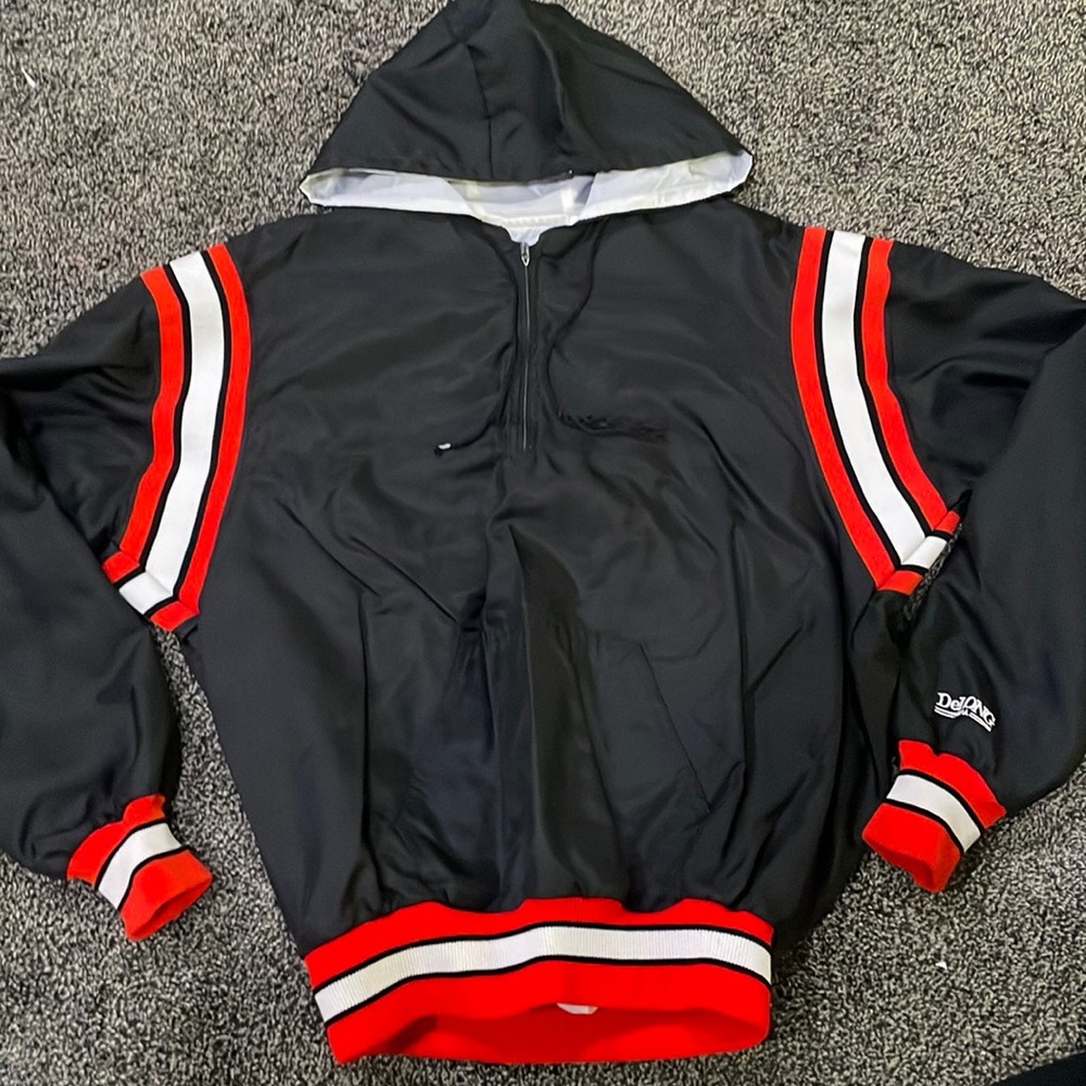 Vintage Elastic Waist Windbreaker